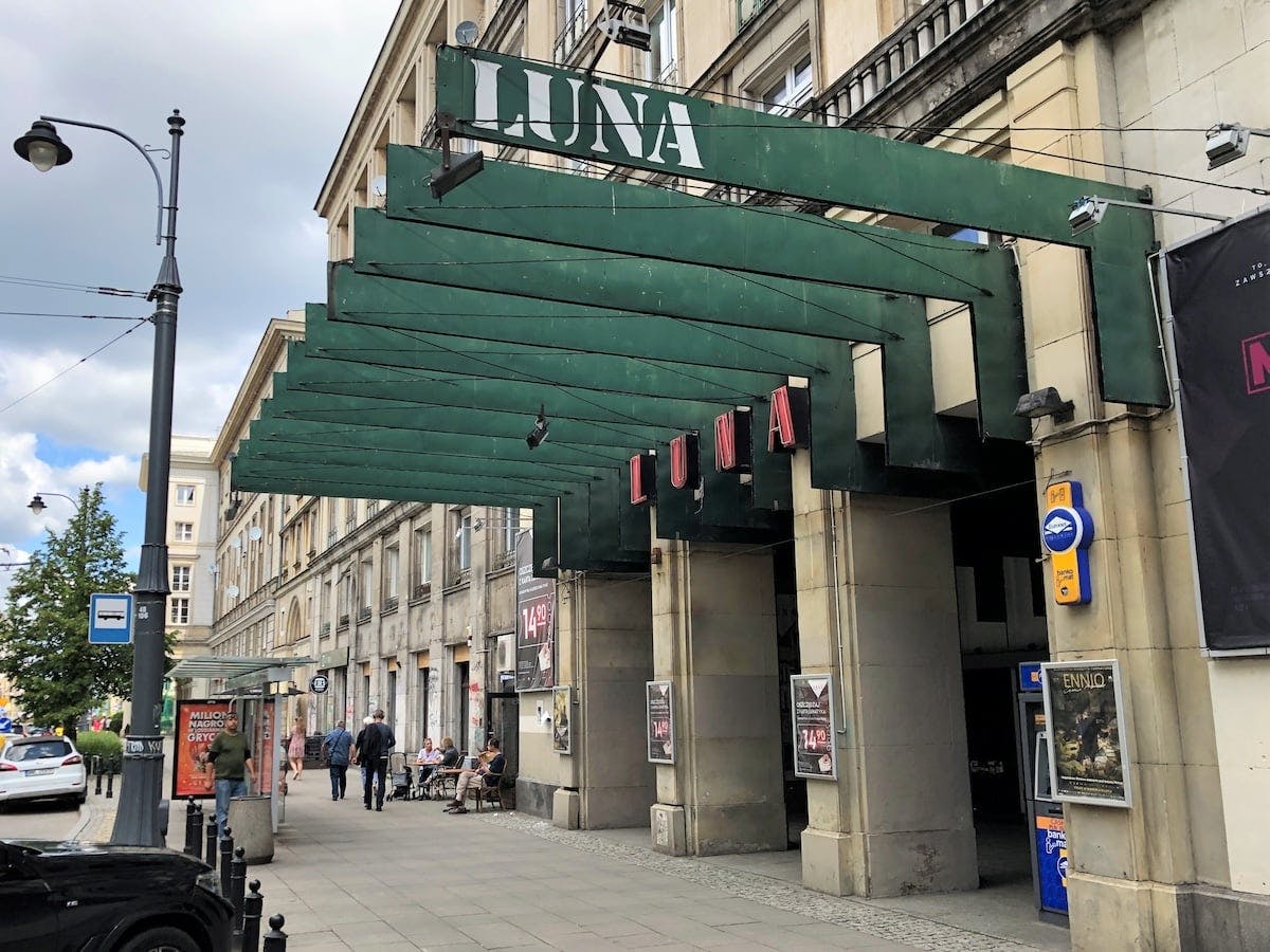 the photo shows entrance to the Luna cinema, venue of the 2024 edition of the conference